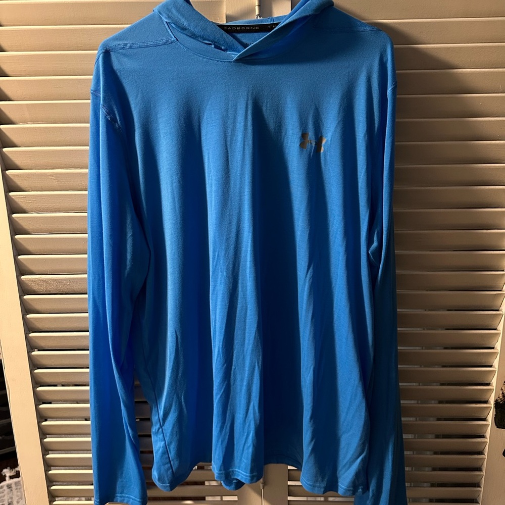 Under Armour Men's Blue Hoodie Shirt